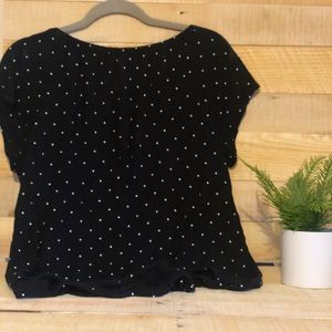 Polka dot blouse